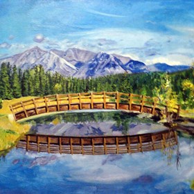 Paintings: Осенний мост