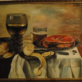Paintings: Голландский натюрморт, копия